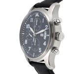 IWC Pilot Chronograph IW377706 (Unknown (random serial)) - Blue dial 43 mm Steel case (6/8)