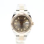 Rolex Datejust 41 126331 (2019) - Silver dial 41 mm Gold/Steel case (1/7)