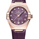 Omega Constellation 131.58.29.20.60.002 (2026) - Paars wijzerplaat 29mm Roségoud (1/1)