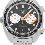 TAG Heuer Autavia CY2111.BA0775 (2016) - Black dial 43 mm Steel case (2/5)