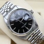 Rolex Datejust 36 16014 (1986) - Black dial 36 mm Steel case (1/8)