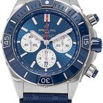 Breitling Chronomat AB0136161C1S1 (2021) - Blue dial 44 mm Steel case (2/4)