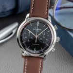 Glashütte Original Sixties Chronograph 1-39-34-02-22-04 (Unknown (random serial)) - Black dial 41 mm Steel case (3/8)