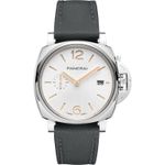Panerai Luminor Due PAM01428 (2025) - Wit wijzerplaat 42mm Staal (1/1)