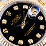 Rolex Datejust 31 68273 (1993) - Black dial 31 mm Gold/Steel case (2/8)