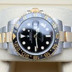 Rolex GMT-Master II 116713LN (2015) - Black dial 40 mm Gold/Steel case (5/7)