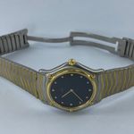 Ebel Classic - (Unknown (random serial)) - Black dial 34 mm Gold/Steel case (2/6)