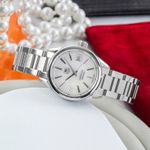 TAG Heuer Carrera Lady WAR2411.BA0776 (Unknown (random serial)) - White dial 28 mm Steel case (2/8)