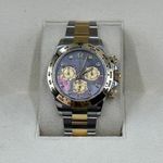 Rolex Daytona 116503 (2021) - Pearl dial 40 mm Gold/Steel case (8/10)