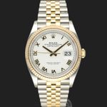 Rolex Datejust 36 126233 (2023) - 36mm Goud/Staal (3/8)