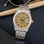 Tudor Prince Date 74033 (Onbekend (willekeurig serienummer)) - Goud wijzerplaat 34mm Goud/Staal (3/8)