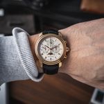 Blancpain Le Brassus 4286P-3642-55B (2015) - White dial 43 mm Red Gold case (4/8)