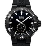 Oris Aquis Titan Chronograph 01 739 7674 7754-07 4 26 34BTE (2024) - Zwart wijzerplaat 46mm Titanium (2/2)