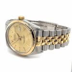 Rolex Datejust 36 16013 (1985) - Champagne dial 36 mm Gold/Steel case (6/8)