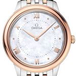 Omega De Ville 434.20.30.60.05.001 (2026) - White dial 30 mm Gold/Steel case (1/1)