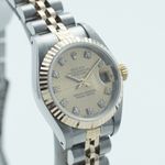 Rolex Lady-Datejust 69173 (1993) - Champagne dial 26 mm Gold/Steel case (4/8)