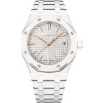 Audemars Piguet Jules Audemars 77350CB.OO.1266CB.01 (2025) - Zilver wijzerplaat 27mm Roségoud (1/1)