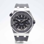 Audemars Piguet Royal Oak Offshore Diver 15703ST.OO.A002CA.01 (2011) - Zwart wijzerplaat 42mm Staal (1/7)