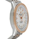 Breitling Navitimer U17395 (2022) - Silver dial 35 mm Gold/Steel case (7/8)