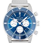 Breitling Superocean Heritage II Chronograph AB0162161C1A1 (2023) - Blue dial 44 mm Steel case (1/2)