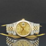 Rolex Datejust 36 16233 (1991) - Gold dial 36 mm Gold/Steel case (4/7)