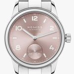 NOMOS Club 756.SB (2026) - Roze wijzerplaat 34mm Staal (1/1)