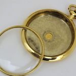Zenith Pocket watch Unknown (1910) - Silver dial 49 mm Yellow Gold case (8/8)