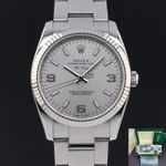 Rolex Air-King 114234 (2008) - Silver dial 34 mm Steel case (1/7)