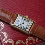 Cartier Tank Louis Cartier WGTA0342 (2025) - Silver dial 22 mm Yellow Gold case (1/8)
