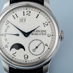 F.P. Journe Octa Unknown (2008) - Silver dial 40 mm Platinum case (1/1)