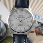 IWC Pilot Mark IW325502 (Onbekend (willekeurig serienummer)) - Zilver wijzerplaat 39mm Staal (3/8)