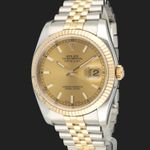 Rolex Datejust 36 116233 (2014) - 36 mm Gold/Steel case (1/8)