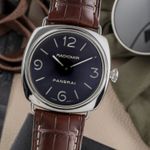 Panerai Radiomir PAM00210 (2008) - Zwart wijzerplaat 45mm Staal (3/8)