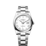 Rolex Datejust 36 126200 (2024) - Wit wijzerplaat 36mm Staal (1/1)