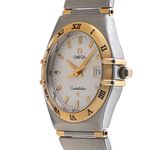 Omega Constellation 796.1201 (1998) - Wit wijzerplaat 27mm Goud/Staal (4/7)