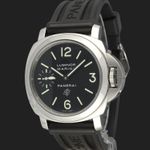 Panerai Luminor Marina PAM01005 (2016) - Zwart wijzerplaat 44mm Staal (1/8)