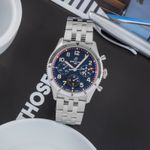 Breitling Classic AVI A233803A1B1A1 (2020) - Zwart wijzerplaat 42mm Staal (1/8)