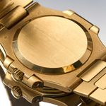 Patek Philippe Nautilus 3800J (Unknown (random serial)) - Gold dial 38 mm Yellow Gold case (5/7)