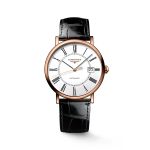 Longines Elegant L4.787.8.11.4 (2025) - Wit wijzerplaat 37mm Roségoud (1/1)