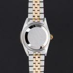 Rolex Oyster Perpetual Date 15223 (1990) - Zwart wijzerplaat 34mm Goud/Staal (7/8)