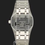 Audemars Piguet Royal Oak Dual Time 26120ST.OO.1220ST.02 (2008) - Blauw wijzerplaat 39mm Staal (6/8)