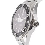 TAG Heuer Aquaracer 500M WAJ2114.BA0871 (Onbekend (willekeurig serienummer)) - Zwart wijzerplaat 43mm Staal (6/8)