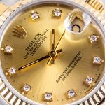 Rolex Datejust 31 68273 (1991) - Champagne dial 31 mm Gold/Steel case (2/8)