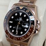 Rolex GMT-Master II 126715CHNR (2018) - Zwart wijzerplaat 40mm Roségoud (2/8)