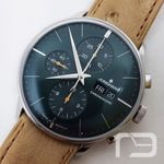 Junghans Meister Chronoscope 027/4222.03 (2024) - Green dial 42 mm Steel case (1/8)