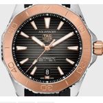 TAG Heuer Aquaracer WBP2151.FT6199 (2024) - Black dial 40 mm Gold/Steel case (1/1)