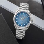 Omega Seamaster Aqua Terra 220.10.38.20.03.004 (Unknown (random serial)) - Blue dial 38 mm Steel case (1/8)