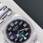 Rolex Air-King 126900 (2024) - Black dial 40 mm Steel case (4/8)