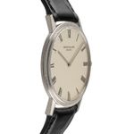 Patek Philippe Calatrava 3590 (Unknown (random serial)) - White dial 35 mm White Gold case (6/8)