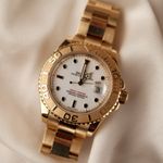 Rolex Yacht-Master 40 16628 (2004) - White dial 40 mm Yellow Gold case (1/8)